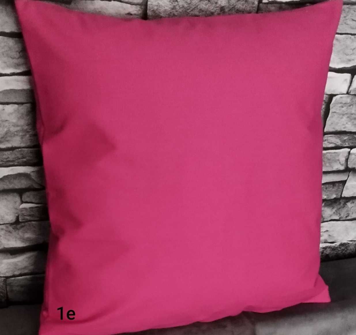 Poszewki dekoracyjne 40x40cm różne kolory  bawełna/poliester