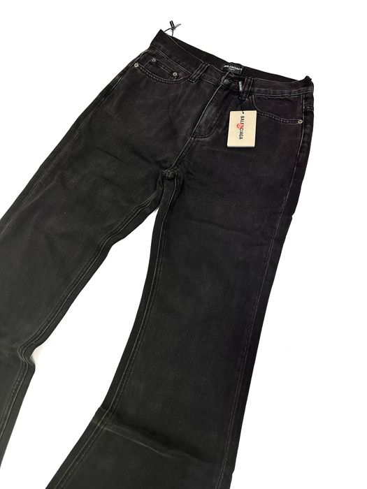Джинсы штаны Balenciaga jeans flared opium archive erd balck M-L