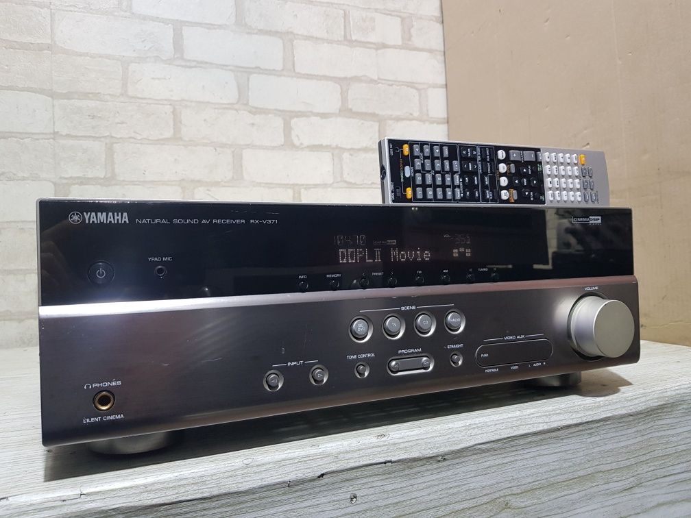 Пульт!5.1АV ресивер/підсилювач Yamaha RX-V371 HDMI 3D 5*100 Вт б/у +2