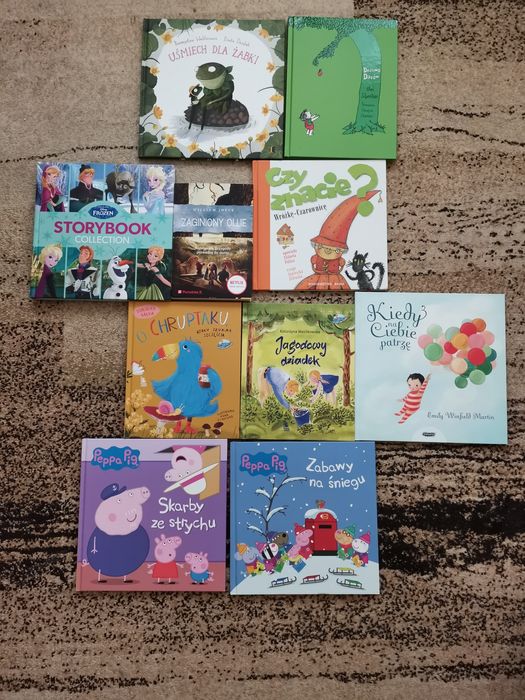 Zestaw książek dla dzieci 4 sztuki