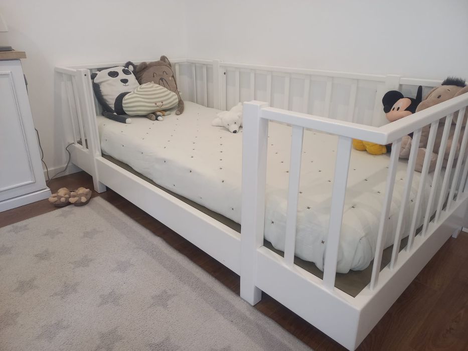 Cama tipo Montessori