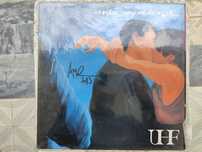 Vinil UHF - noites negras de azul. Autografado