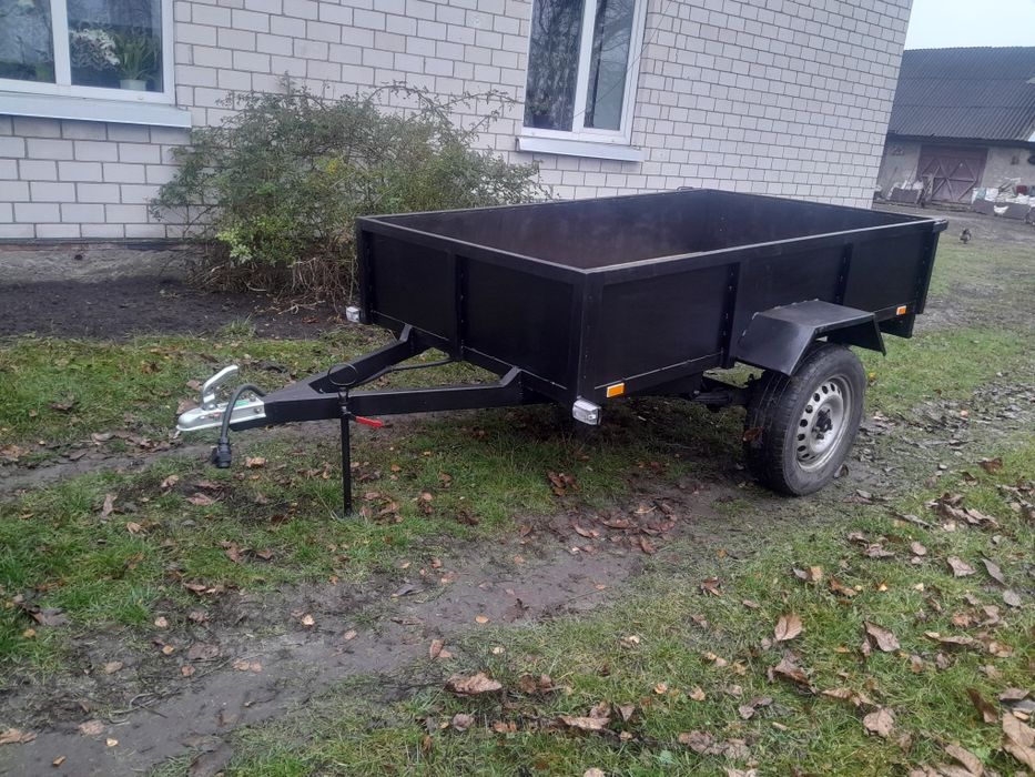 Прицеп автомобільний новий 2.32×1.35м