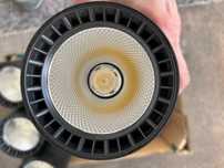 4 sztuki opraw reflektor szynowy LED DPM 15 W 1250 lm czarny