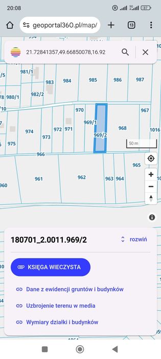 Działka budowlana w Szczepańcowej, Ul. Kwiatowa