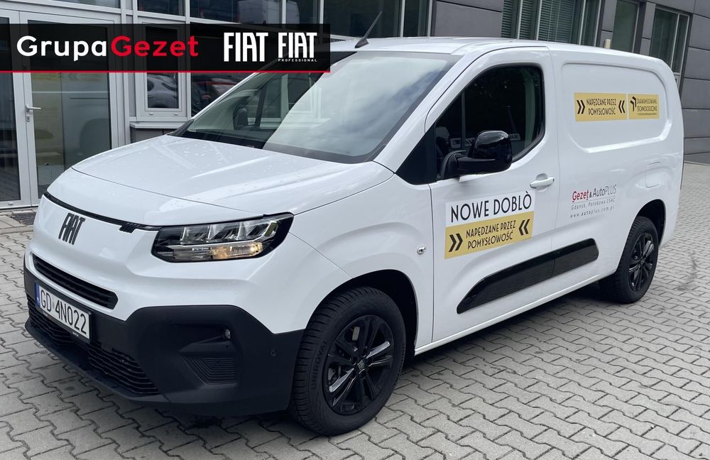 Fiat Doblo  VAN L2, BlueHDi 1.5, 100 KM, S&S MT6 Gwarancja 4 lata