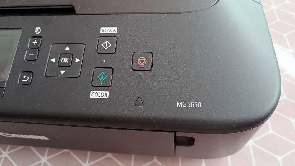 Canon PIXMA MG5650 (Używany) - Błąd B203. Wi-Fi, A4. Na naprawę/części