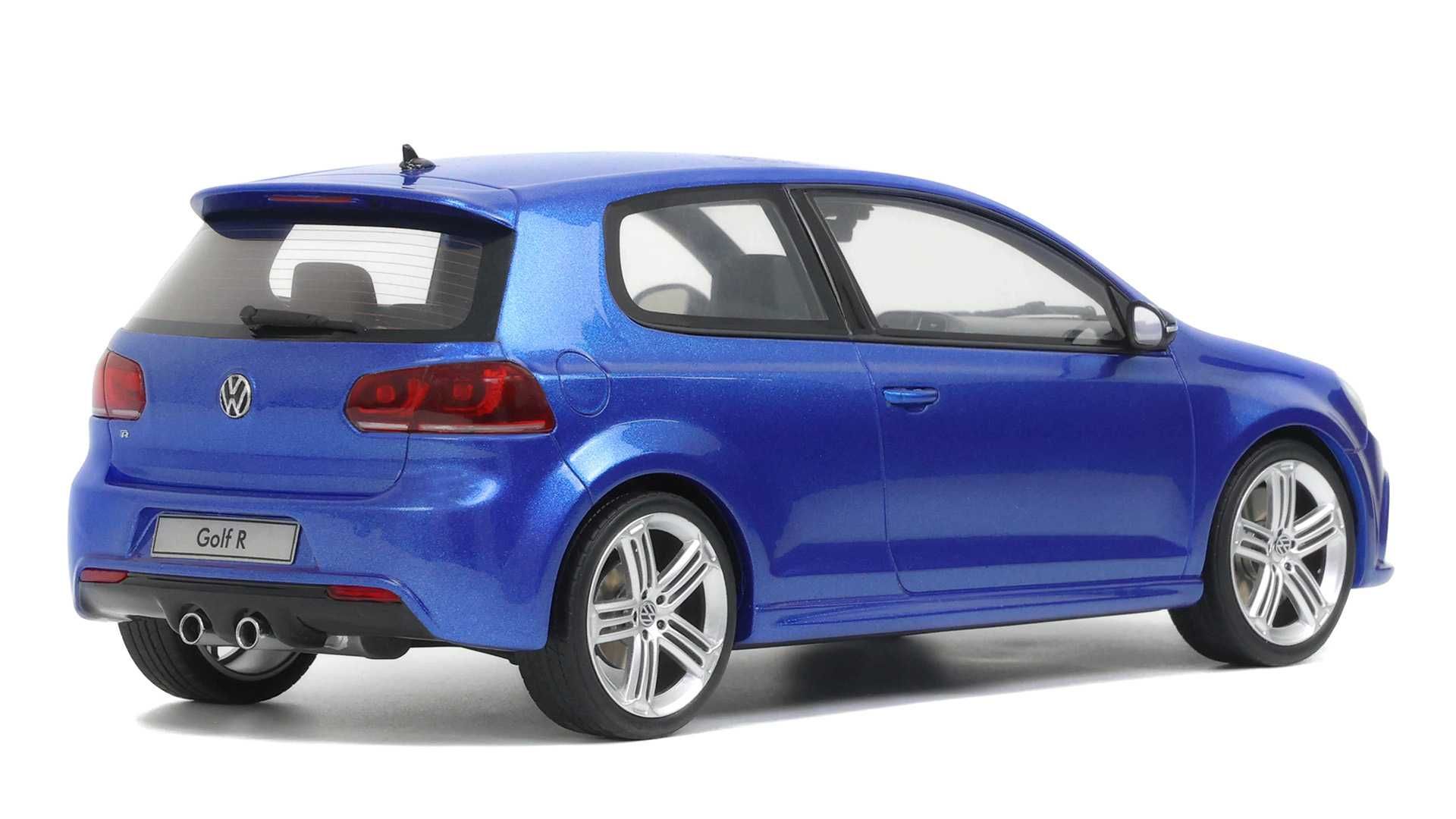 1:18 Otto Volkswagen VW Golf 6 R 2010 blue model