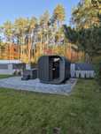 Sauna ogrodowa drewno premium lampa solna domowe SPA