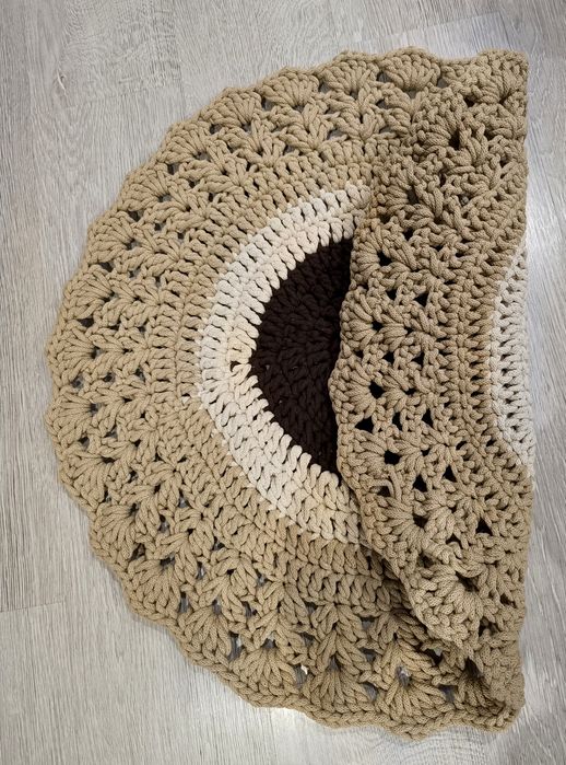 Dywanik handmade ze sznurka bawełnianego