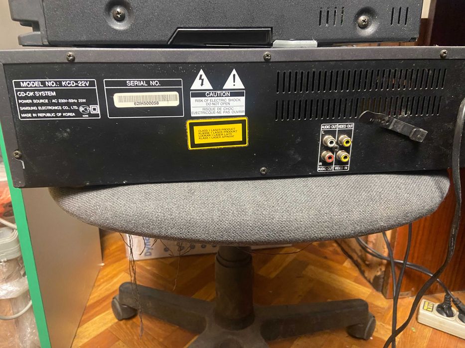 DVD  плеер  проигрыватель CD  Samsung KCD-22V