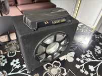 Subwoofer Blaupunkt + wzmacniacz Sony