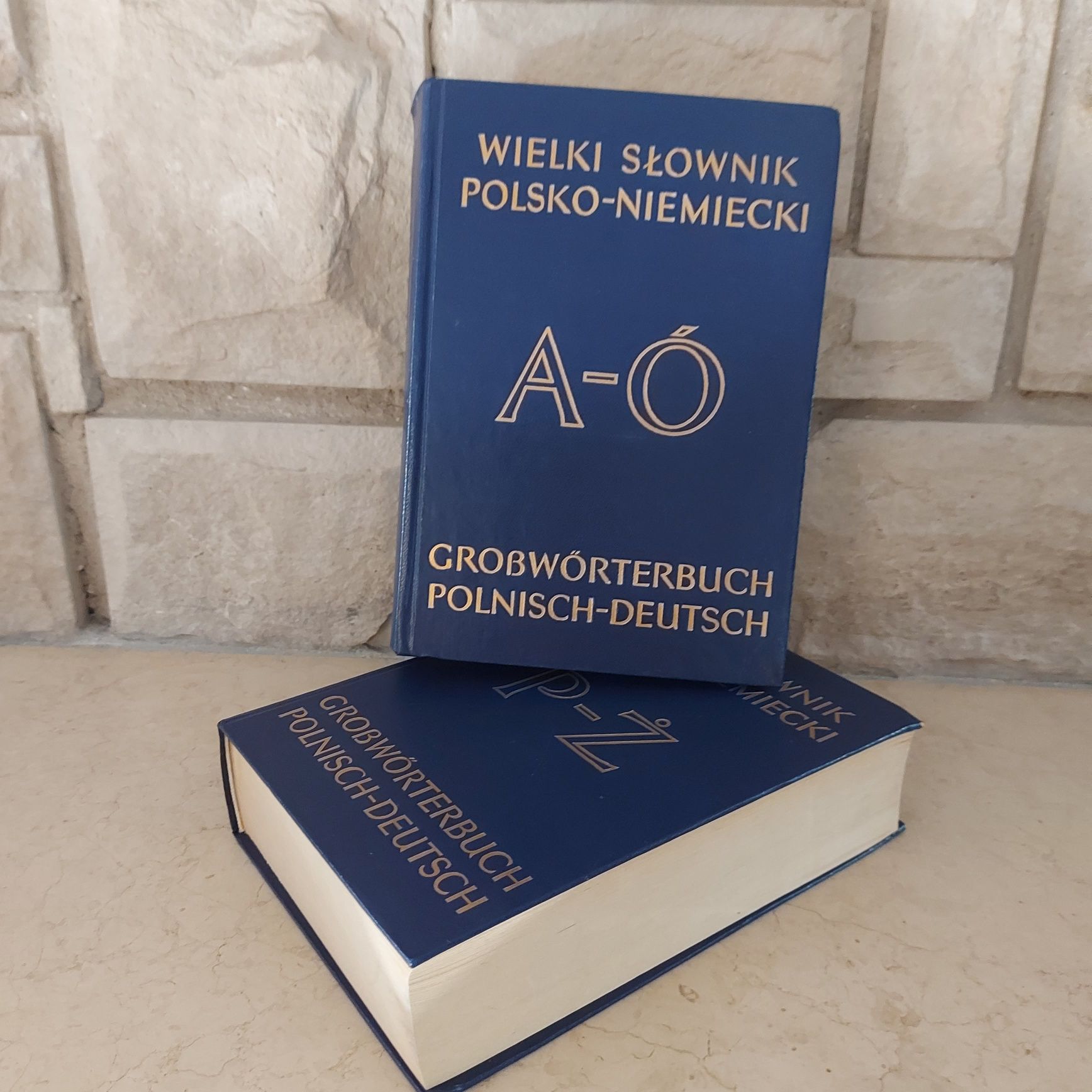 Wielki Słownik Polsko-Niemiecki 2 tomy wyd.1983r.