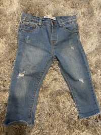 Spodnie jeansy ZARA 92