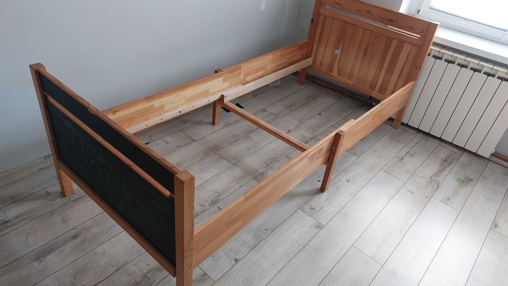 Łóżko regulowana długość