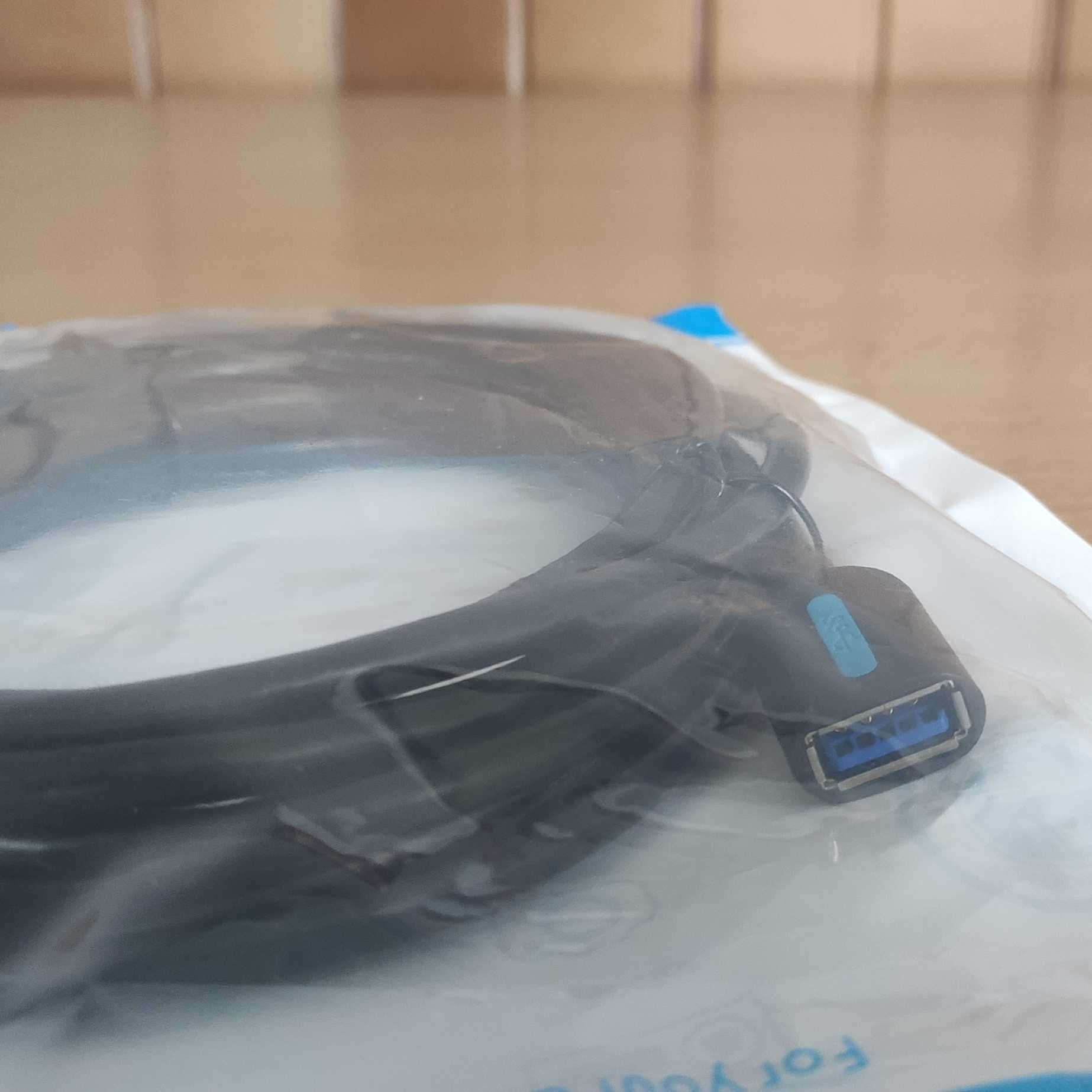 Cabo Extensor USB 3.0 5Gbps 3Metros