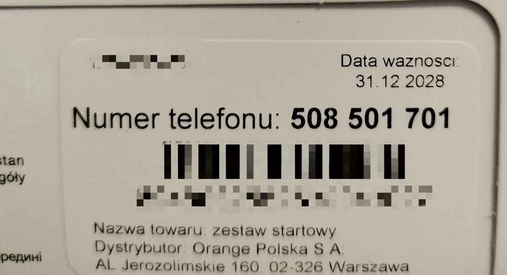 Złoty numer telefonu