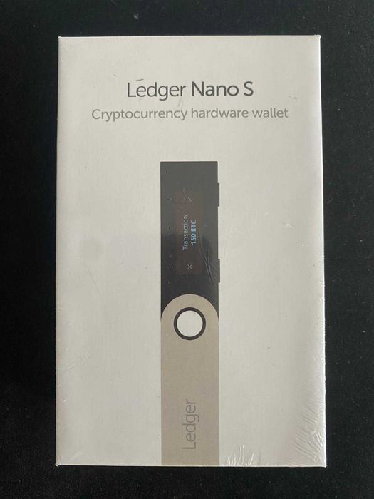 Carteira criptomoedas Ledger Nano S Nova