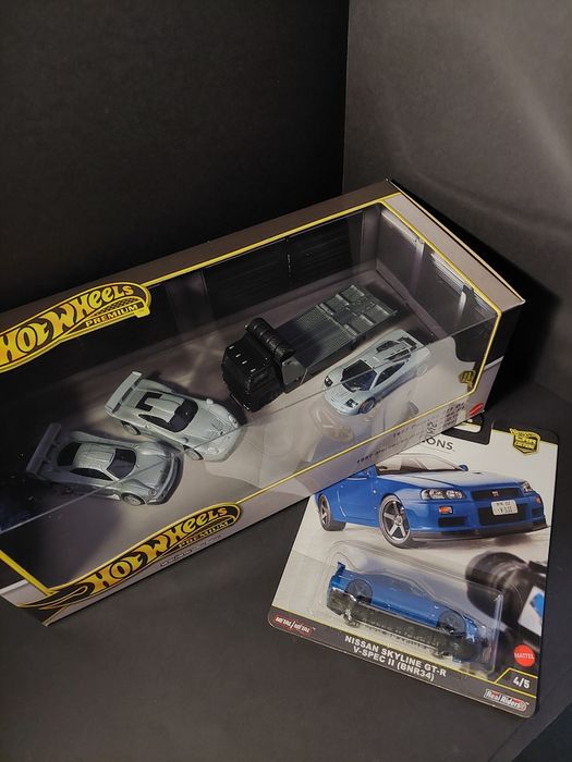 Hot Wheels Premium Diorama i Nissan Skyline