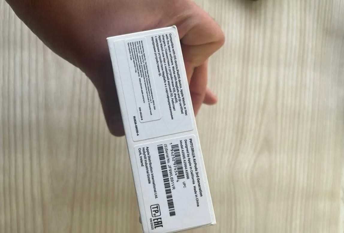 аірподс 3 Бездротові навушники 1в1 Від прямих постачальників