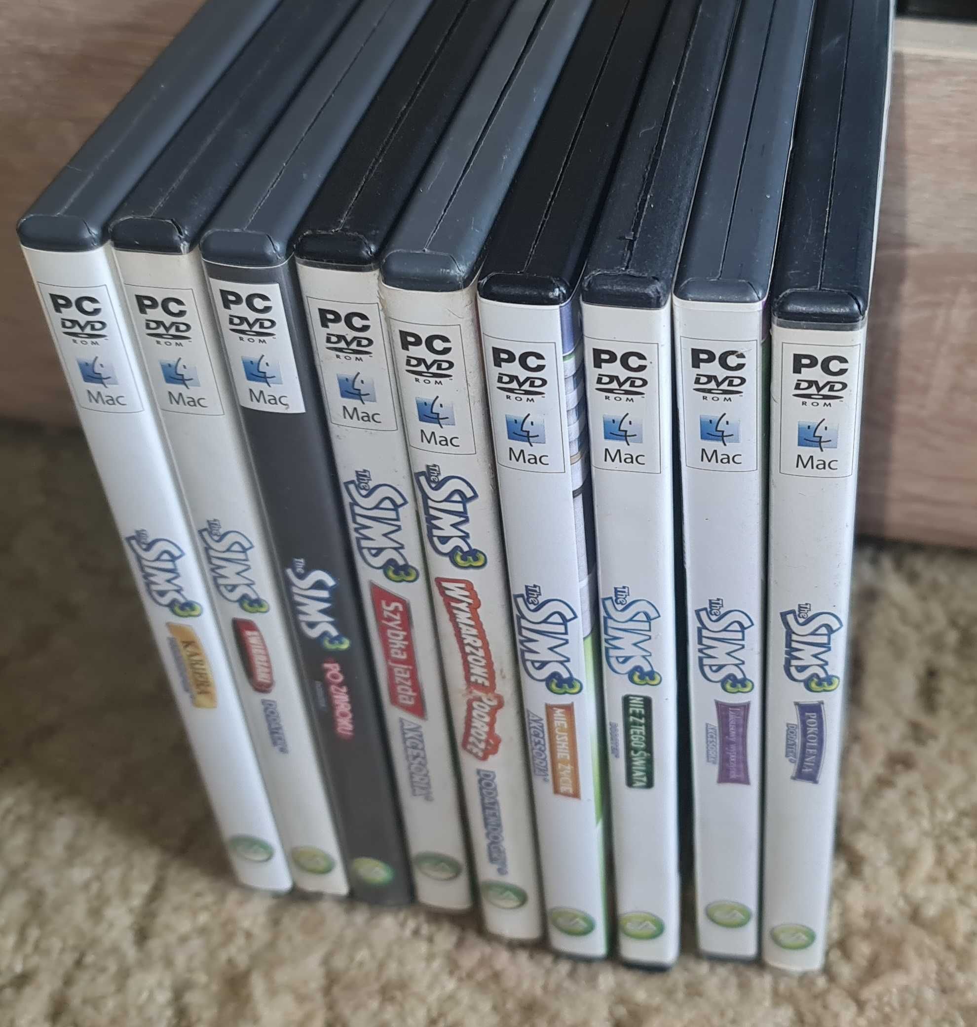 The SIMS 3 Zestaw 9 DODATKÓW PC / PL