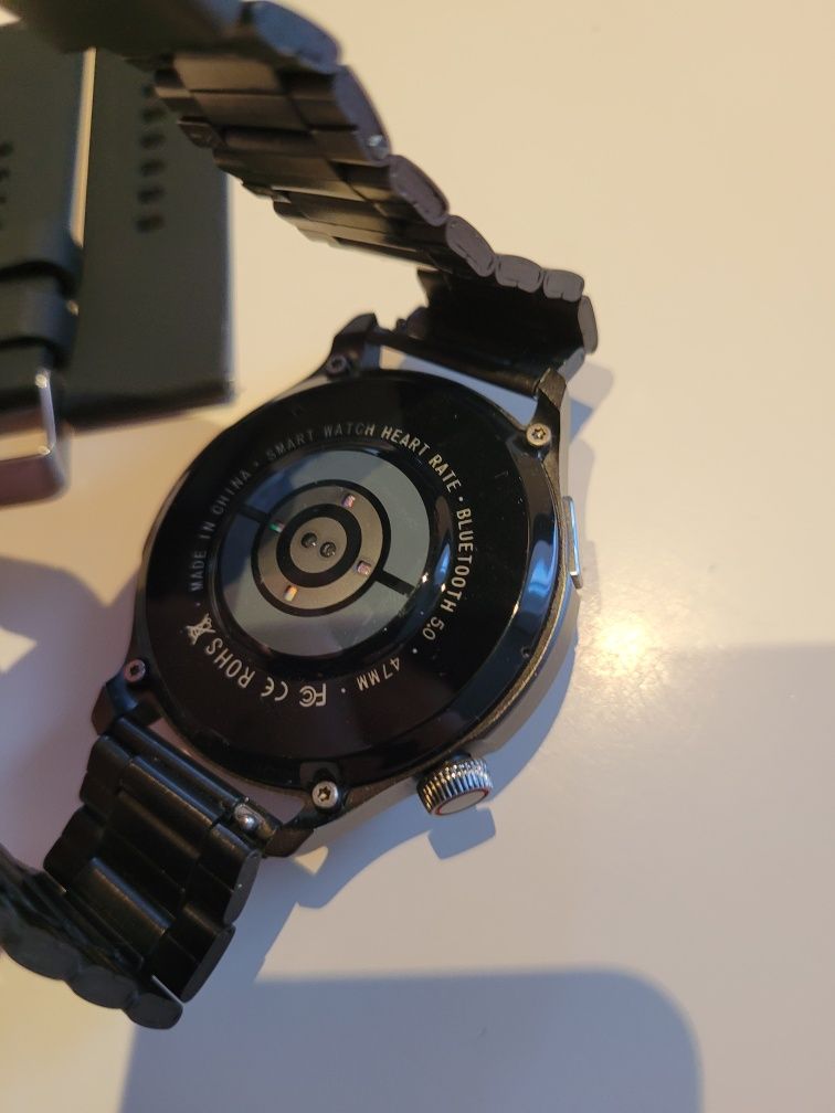 Smartwatch zegarek męski z paskiem wymiennym