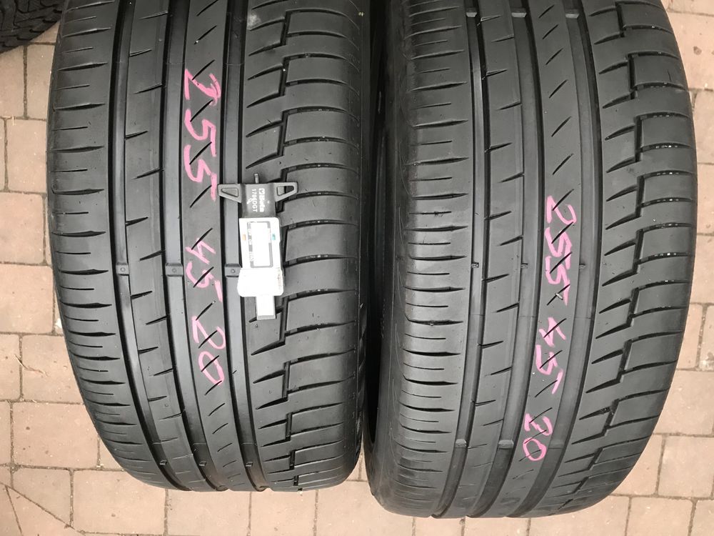 2x255/45/20 Continental PremiumContact 6 Jak NOWE 2022 rok