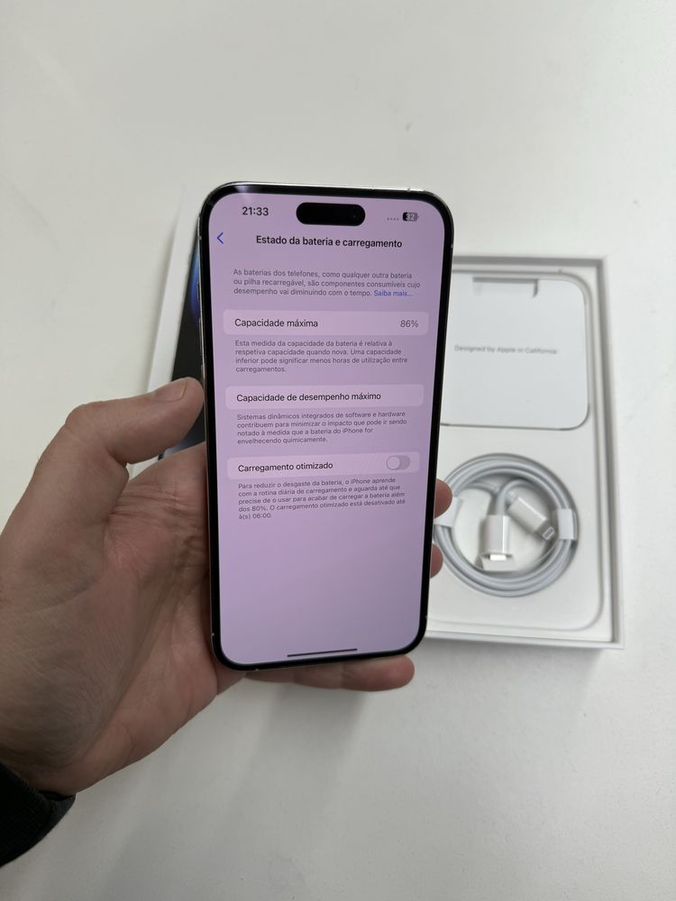 iPhone 14 Pro Max Silver 128Gb