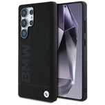 Etui BMW Leather Big Wordmark na Samsung Galaxy S25 Ultra - czarne