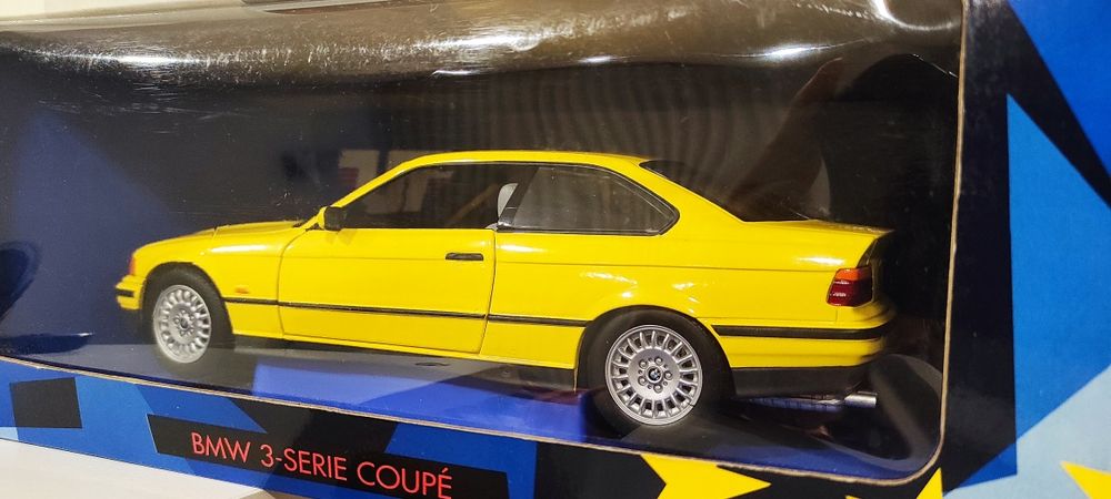 1/18 Bmw serie 3 coupé ut models carro coleção miniatura