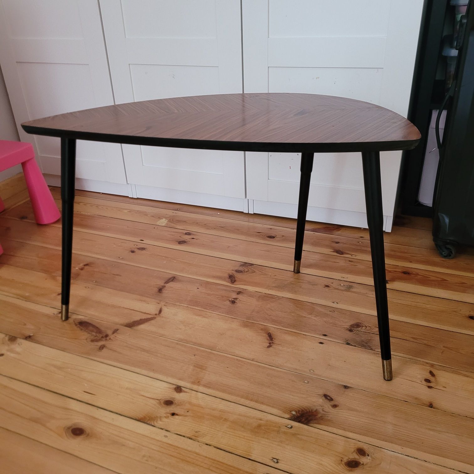 Ikea stolik Lovbacken średnio brązowy