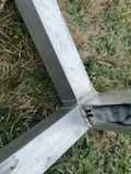 stelaż aluminiowy 150x70x90h