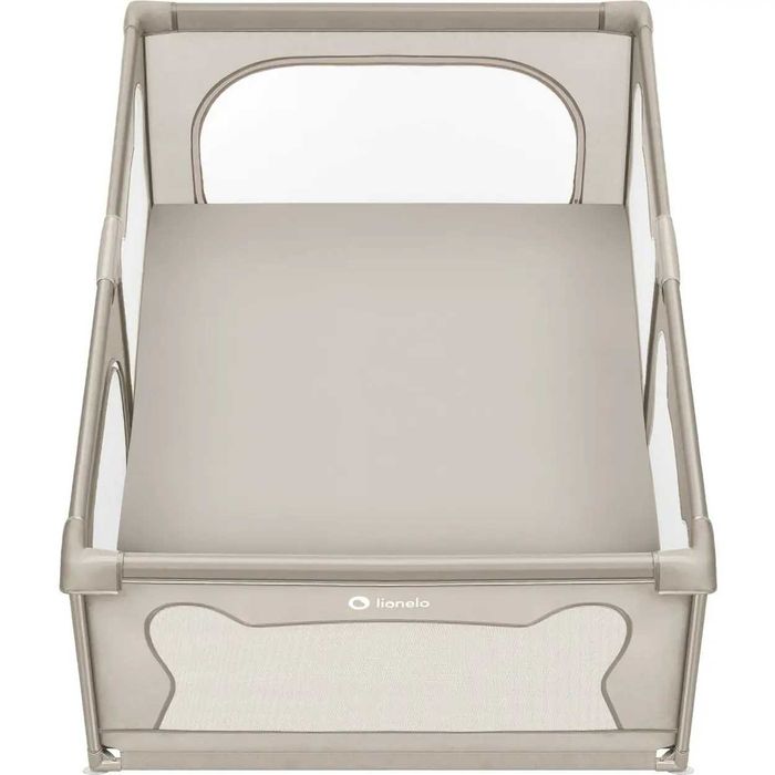 Дитячий великий ігровий манеж Lionelo WILLOW BEIGE, пісочний або сірий