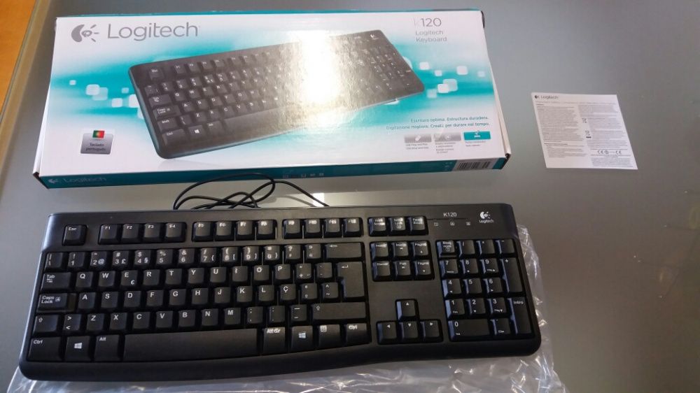 Rato Logitech + Teclado Logitech