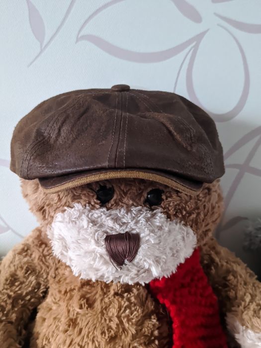Кепка восьмиклинка Stetson кожа Острые козырьки