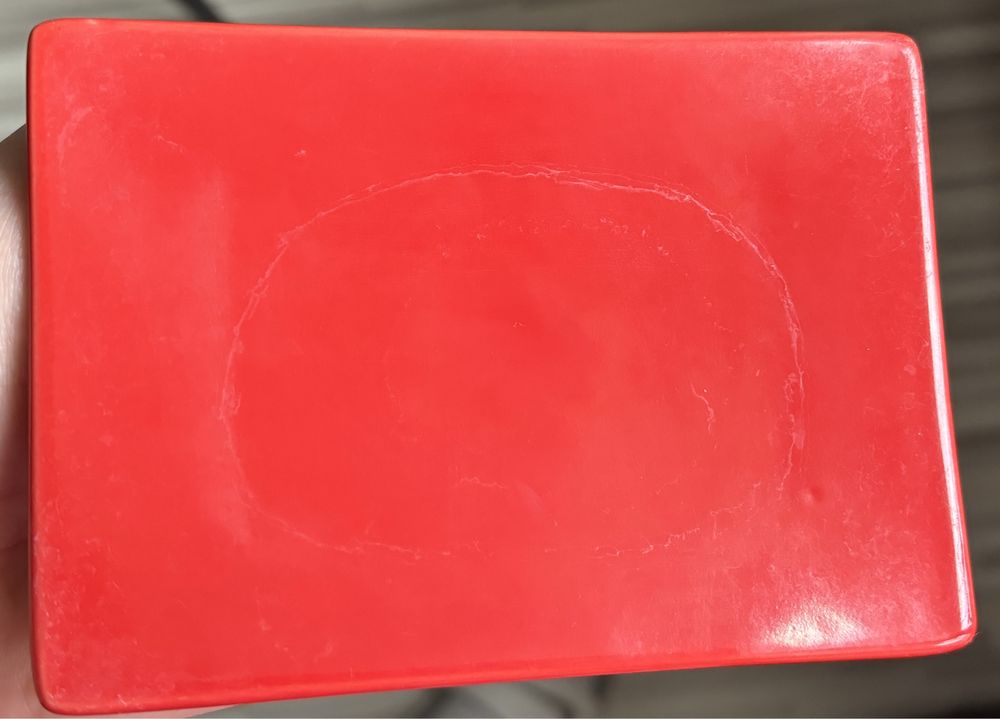 Zestaw łazienkowy Coral Red. Ceramiczny.