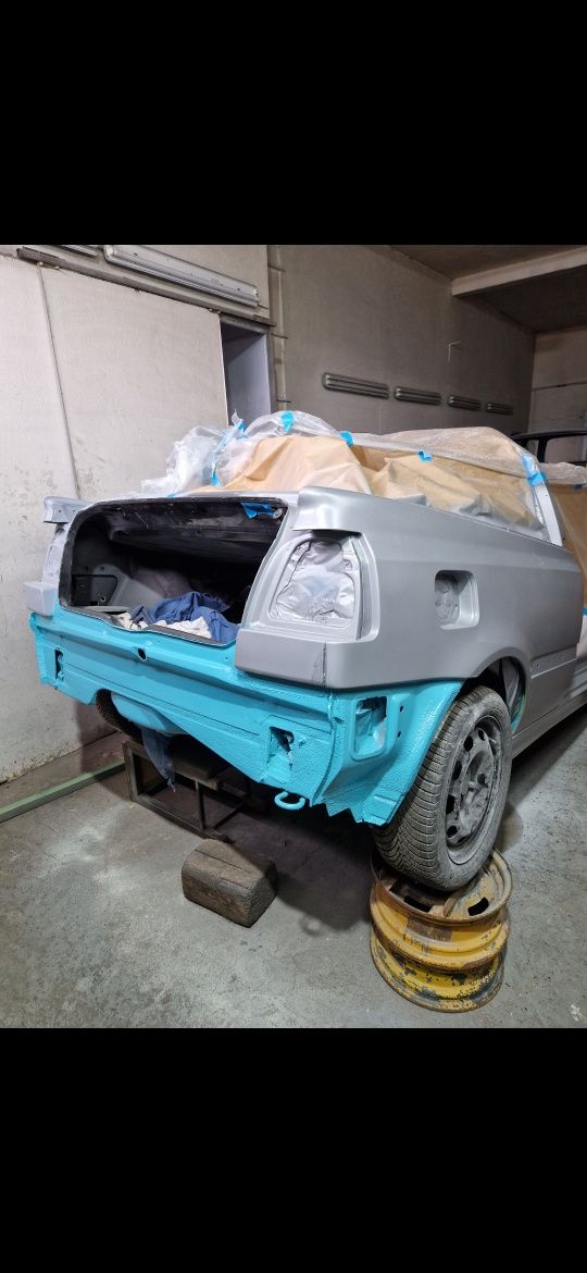 Golf 3 cabrio karoseria po blacharce zabezpieczeniu projekt swap gwit
