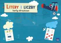 Litery i liczby. Karty obrazkowe. MAC.
