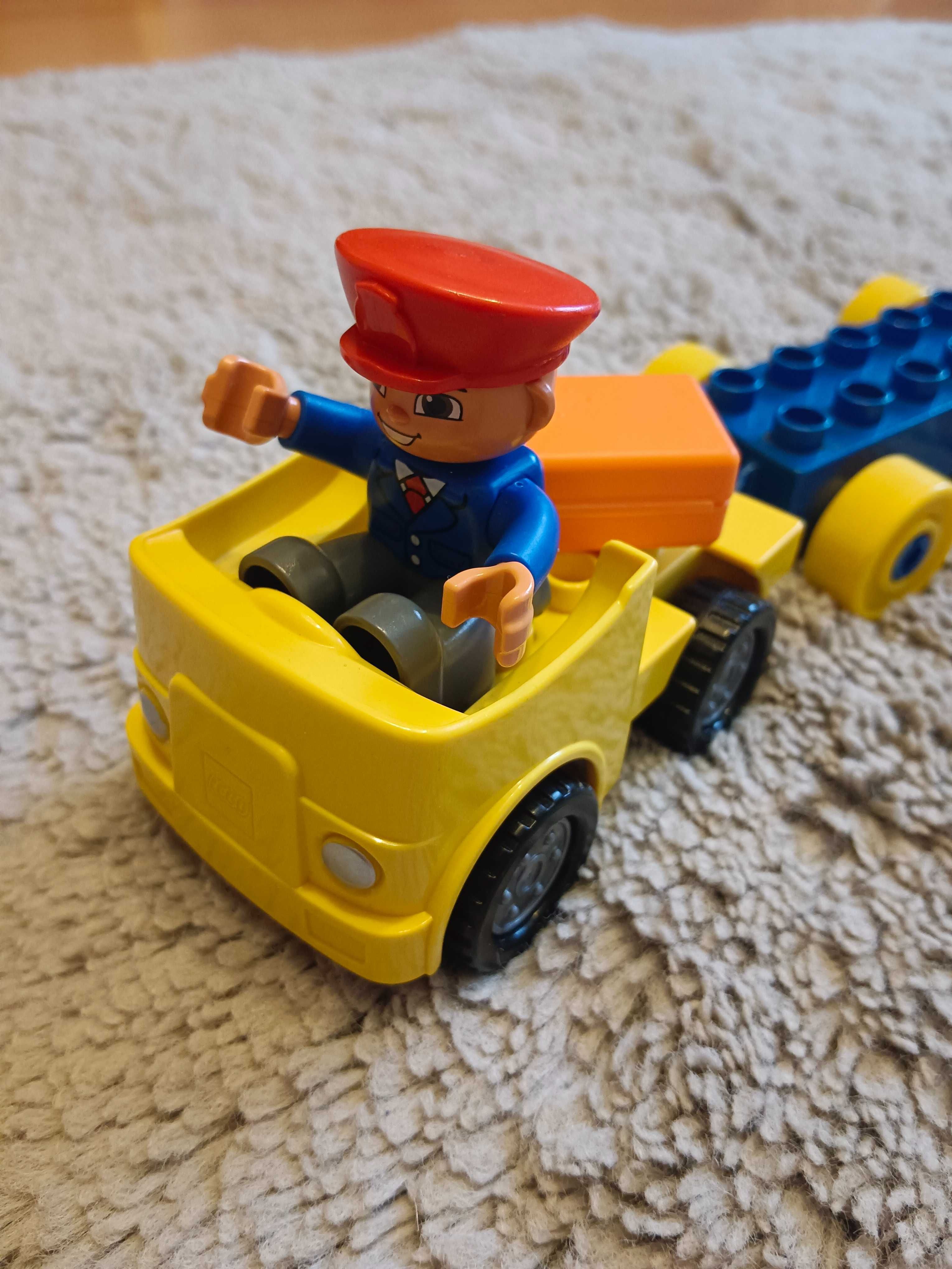 LEGO Duplo pociąg z cyferkami + pary -klocki