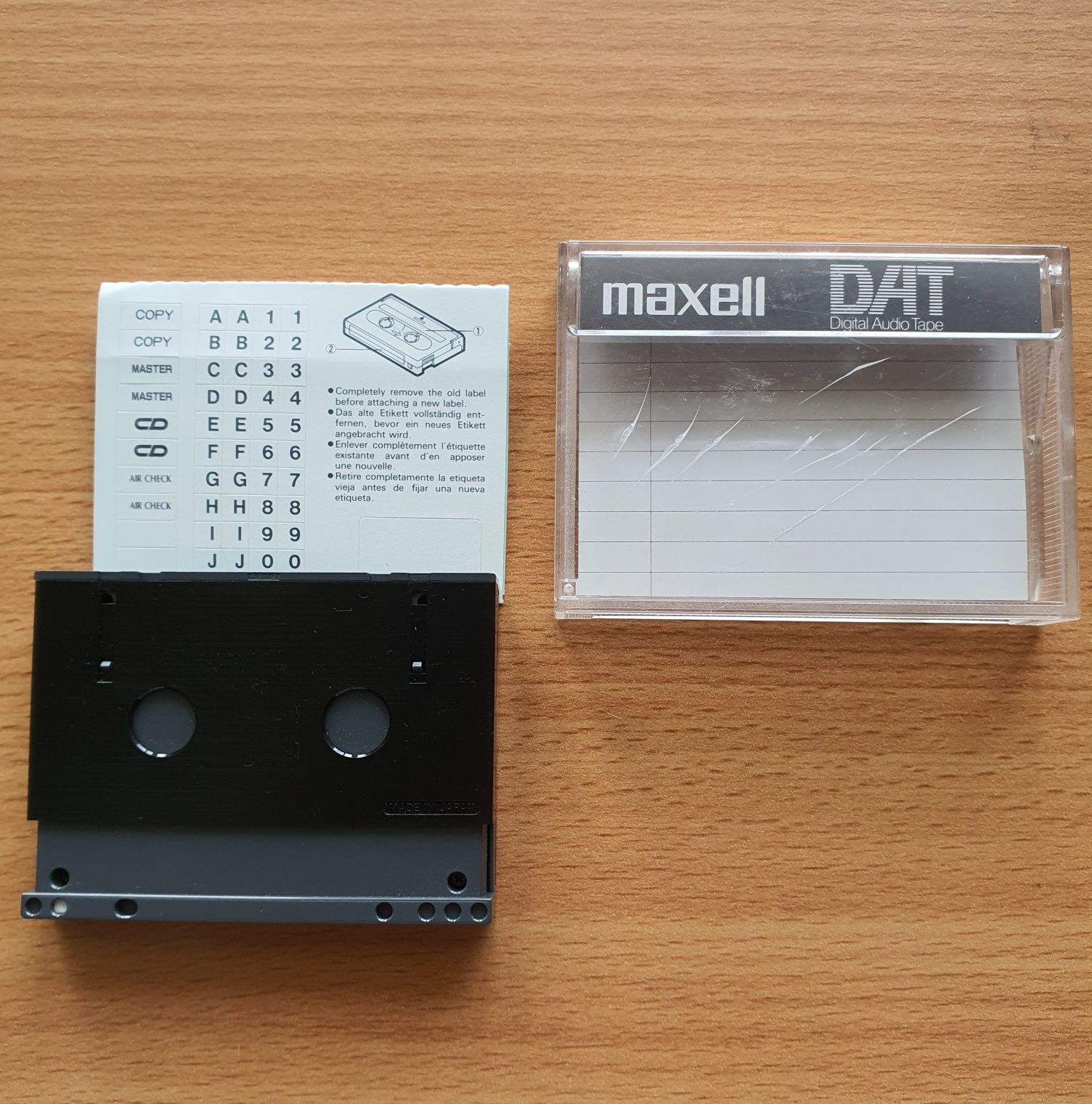 Używana Kaseta DAT / Maxell DM 120