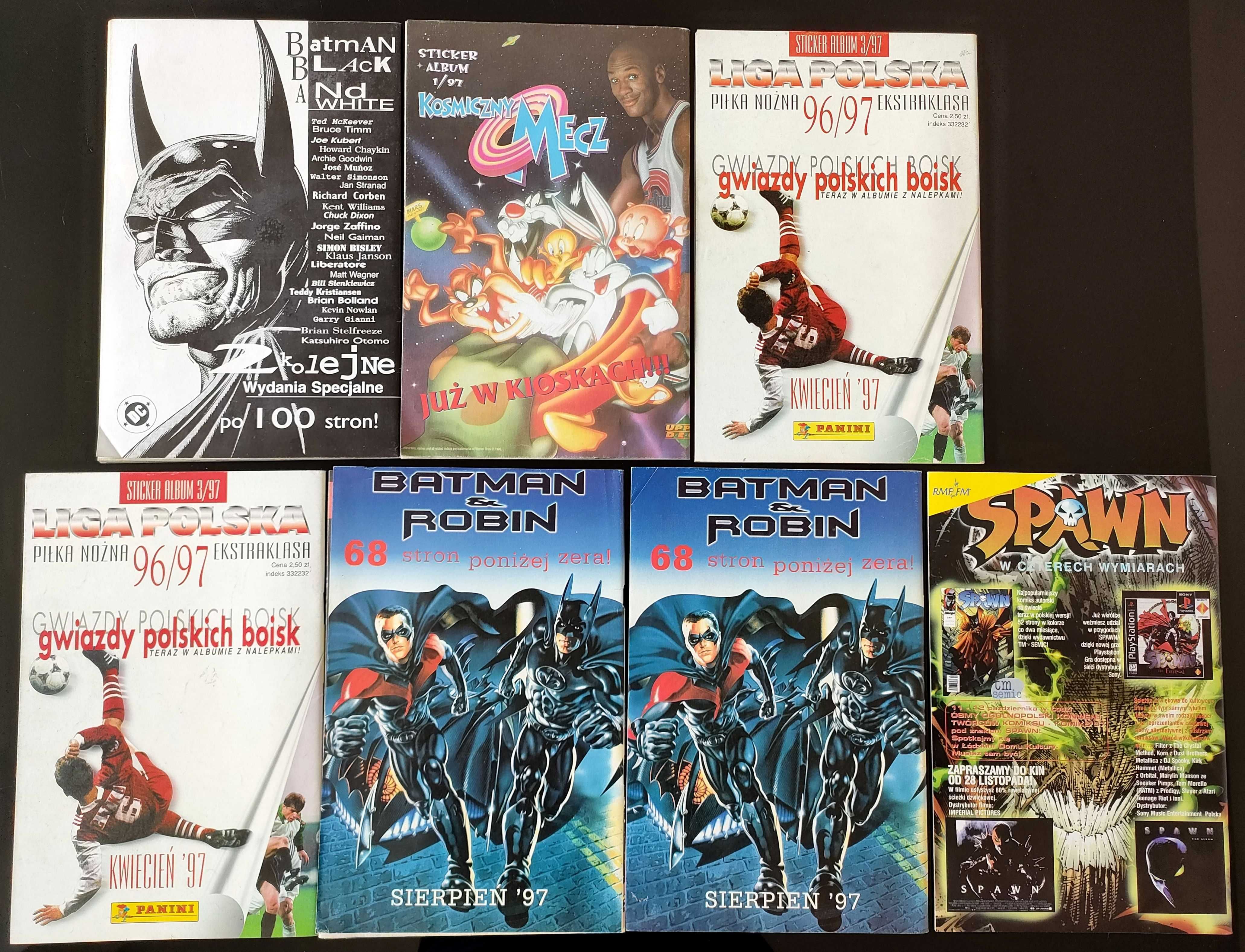 Komiksy Superman - rocznik 97 - TM-Semic - 7 komiksów
