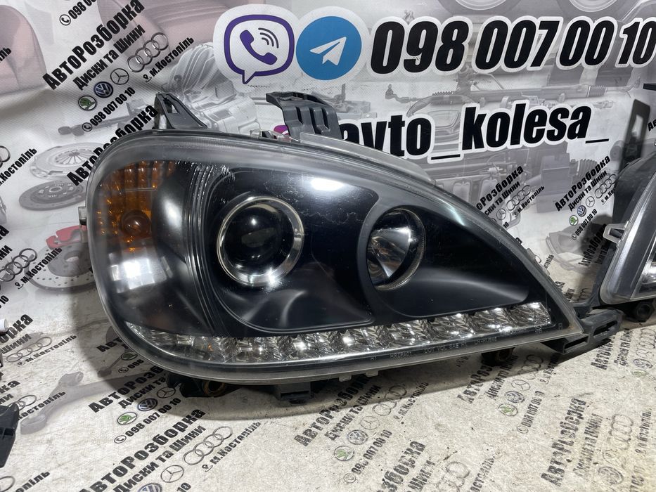 Фари Mercedes w163 Фари Мерседес МЛ-163 1998-2005 Лампи