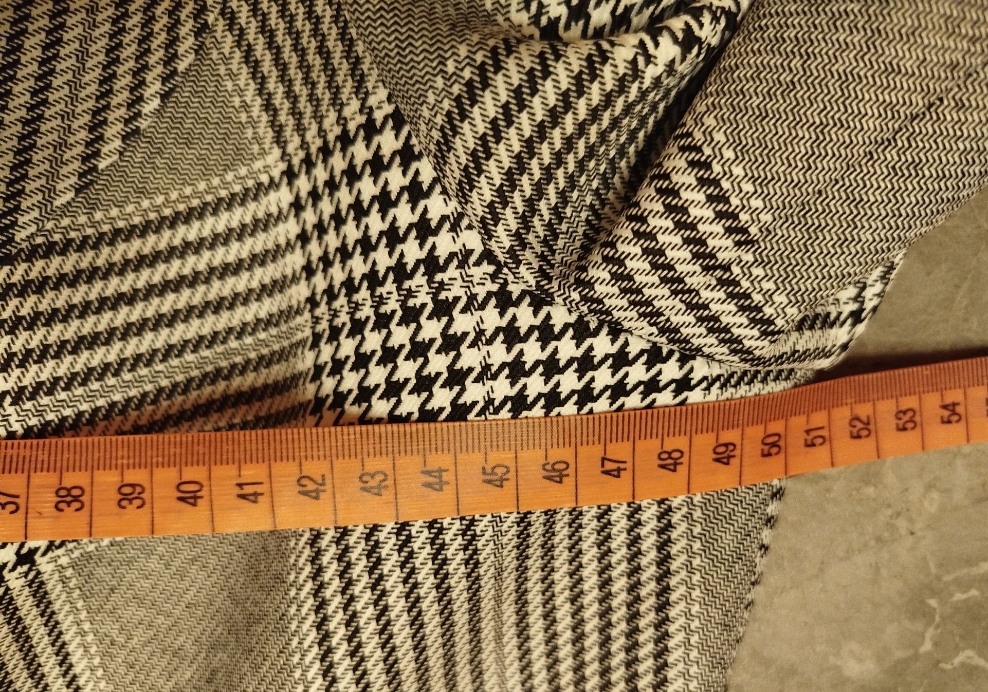 Elegancki żakiet damski w pepitkę L/XL