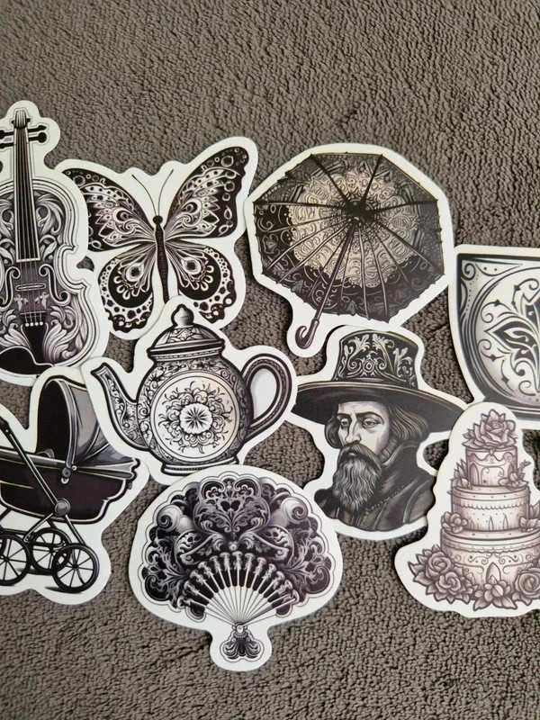 Naklejki ozdobne stickers do czytnika lub na ścianę