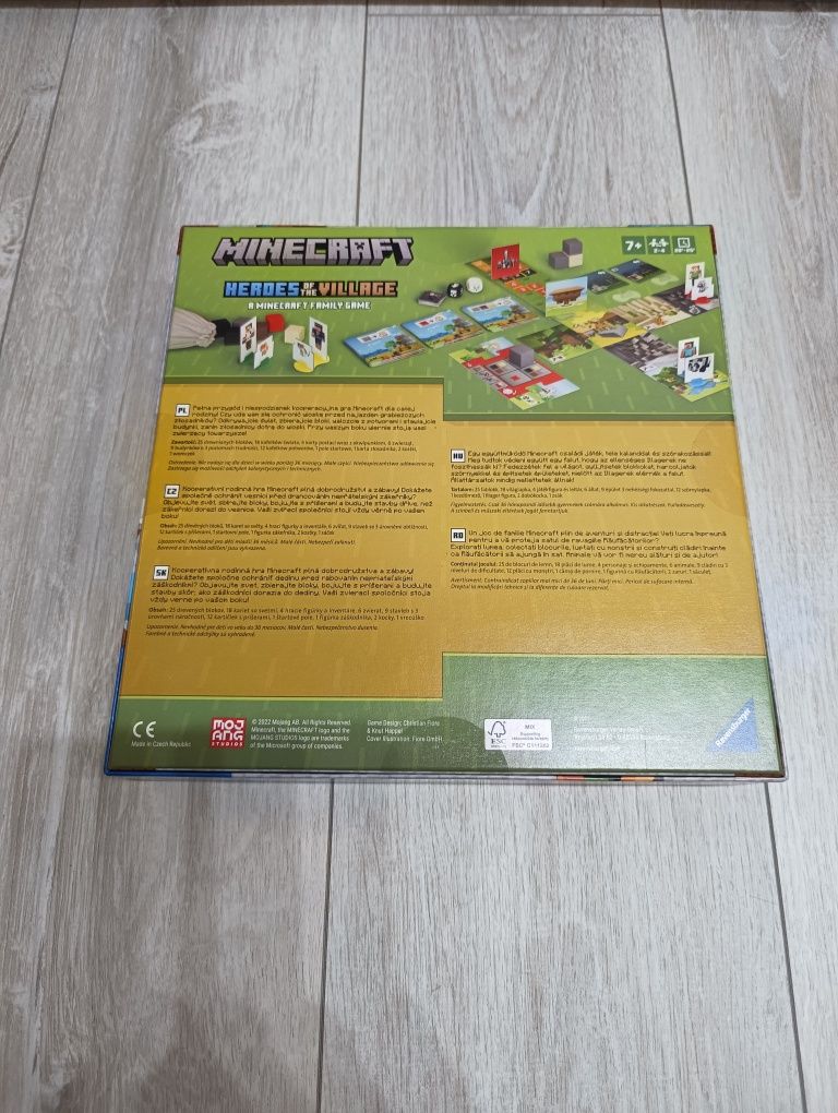 Nowa gra Minecraft Heros of the Village Ravensburger