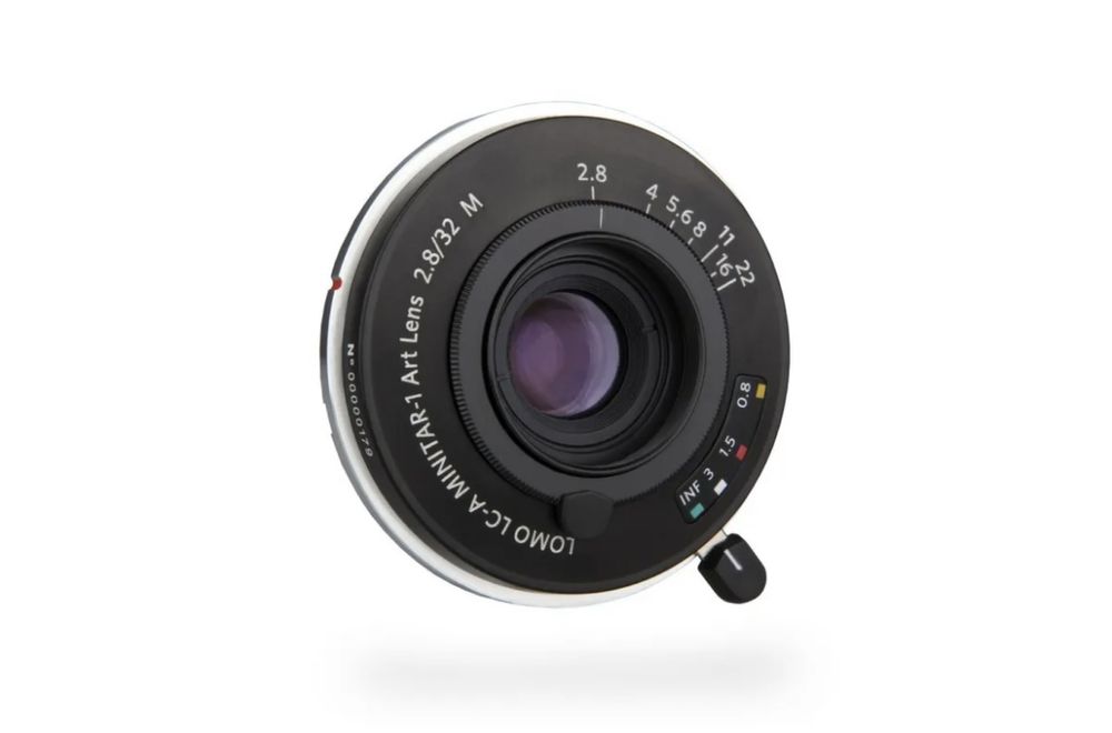 Lomo Minitar 32mm 2.8 Leica M mount objetiva rara