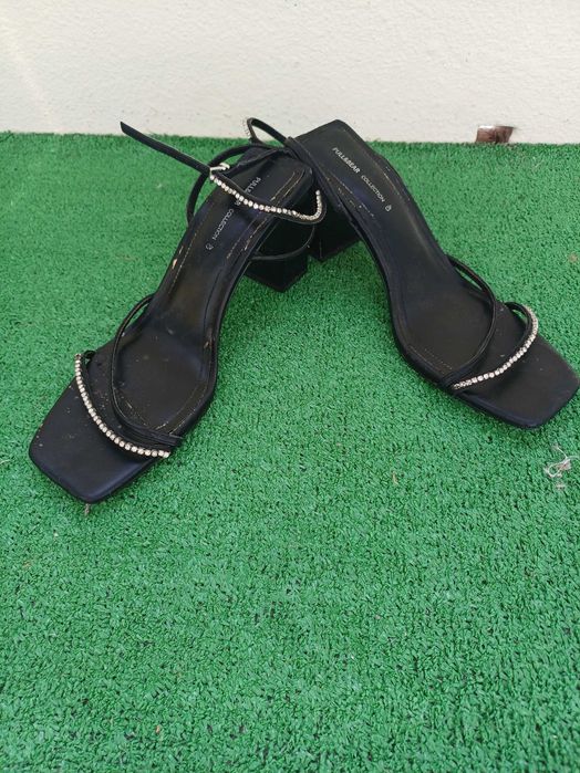 Sandalia de senhora marca pull and bear original