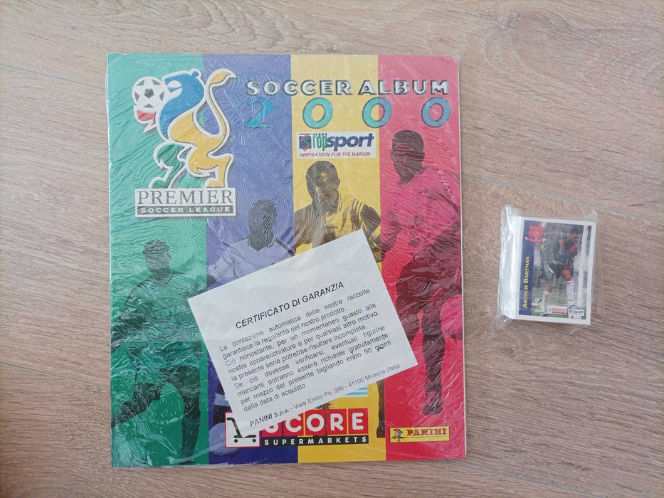 Muitas Colecções de cromos de futebol completas Panini