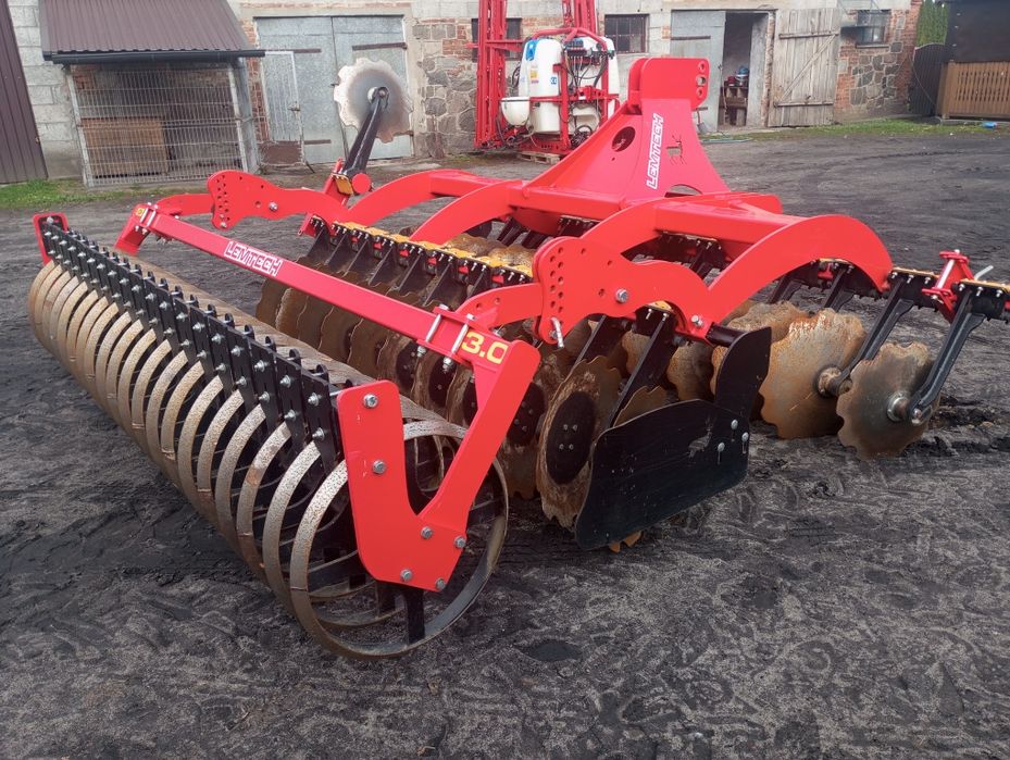 Brona talerzowa 3m 610mm talerze agregat talerzowy talerzówka