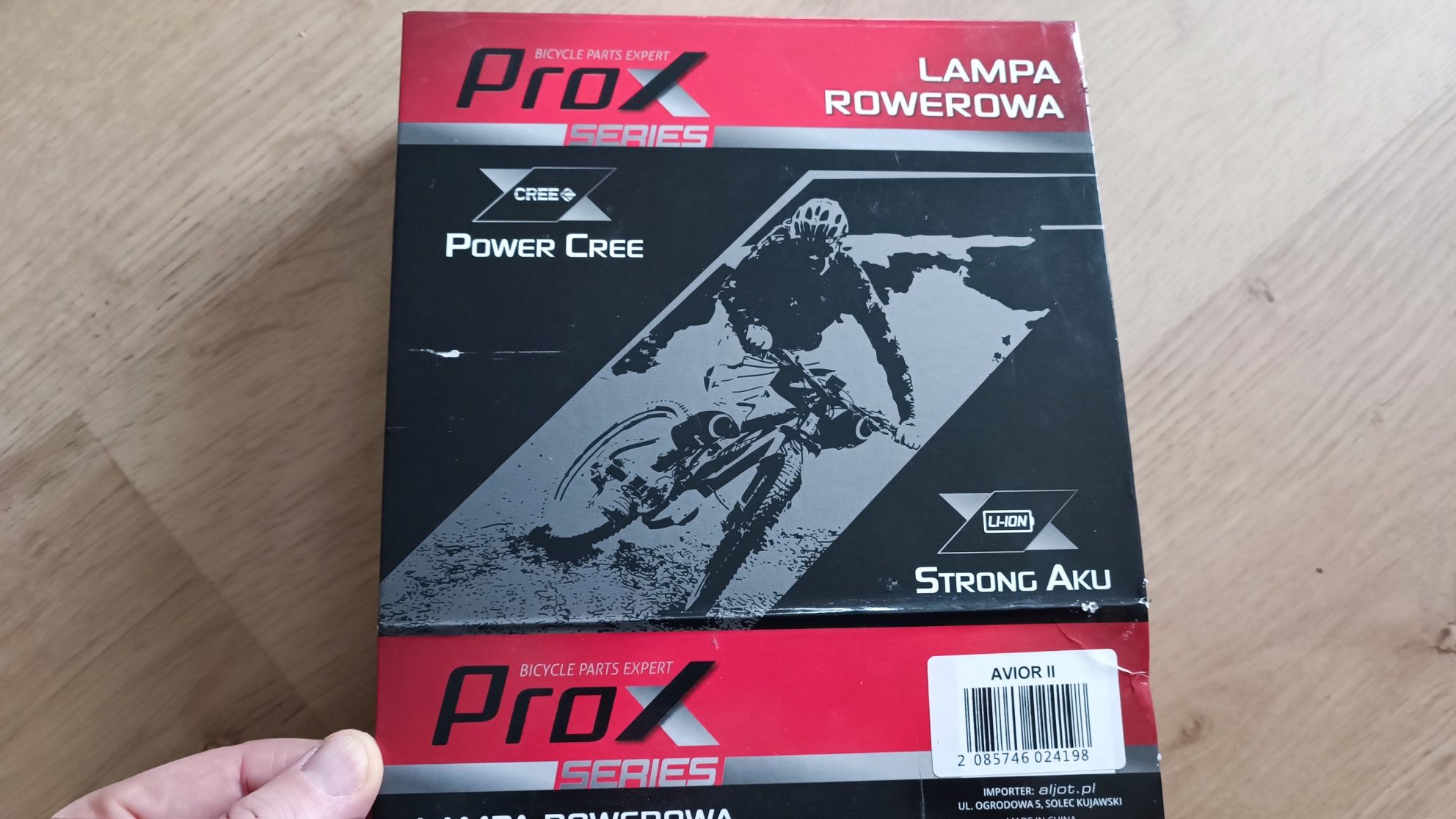 Lampka rowerowa Prox avior II